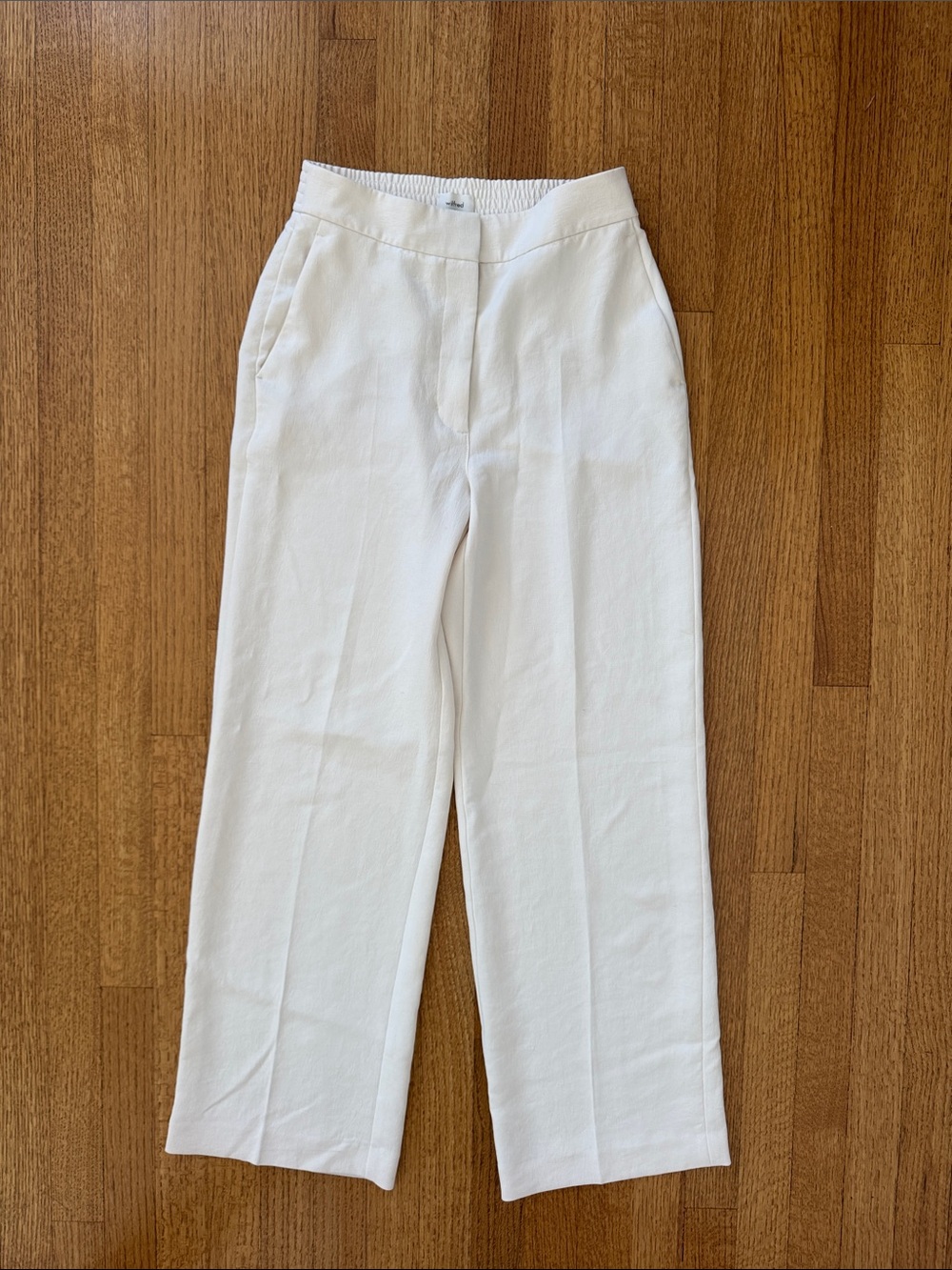 Aritzia Wilfred White Trousers